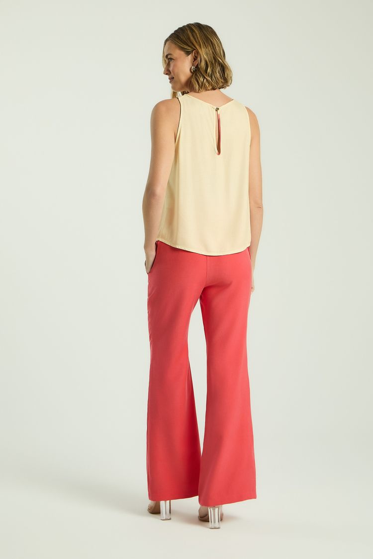 CALÇA RETA - TOMATE P - TOMATE - 342510