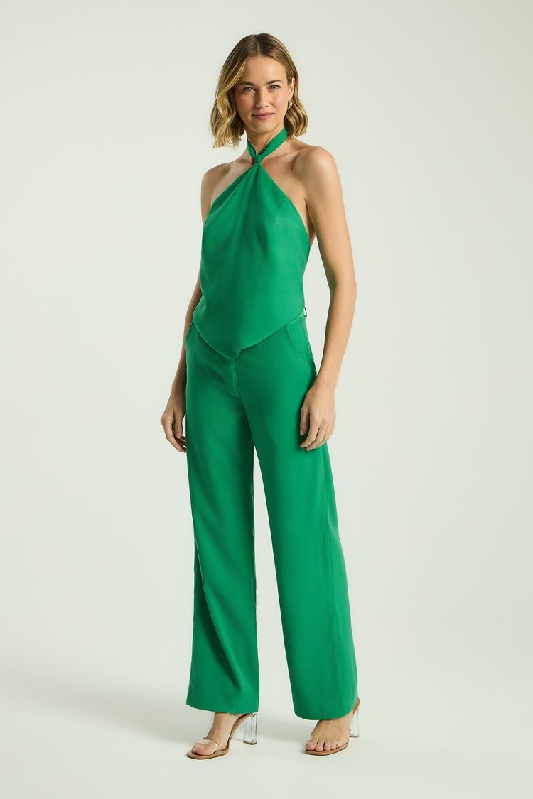 BLUSA FRENTE ÚNICA BARRA TRIANGULO - FOLHA G - FOLHA - 345434