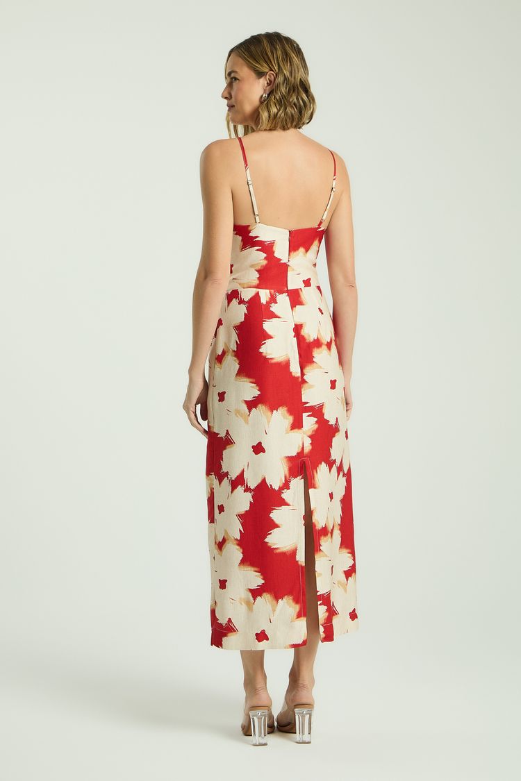 VESTIDO MIDI - EST FRUTACOR P - EST FRUTACOR - 347020