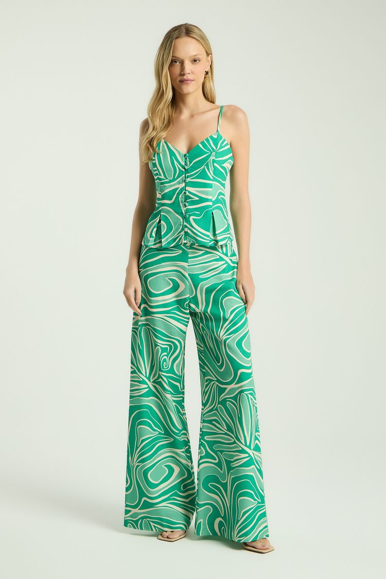 BLUSA - EST FOLHAGEM TROPICAL G - EST FOLHAGEM TROPICAL - 348770