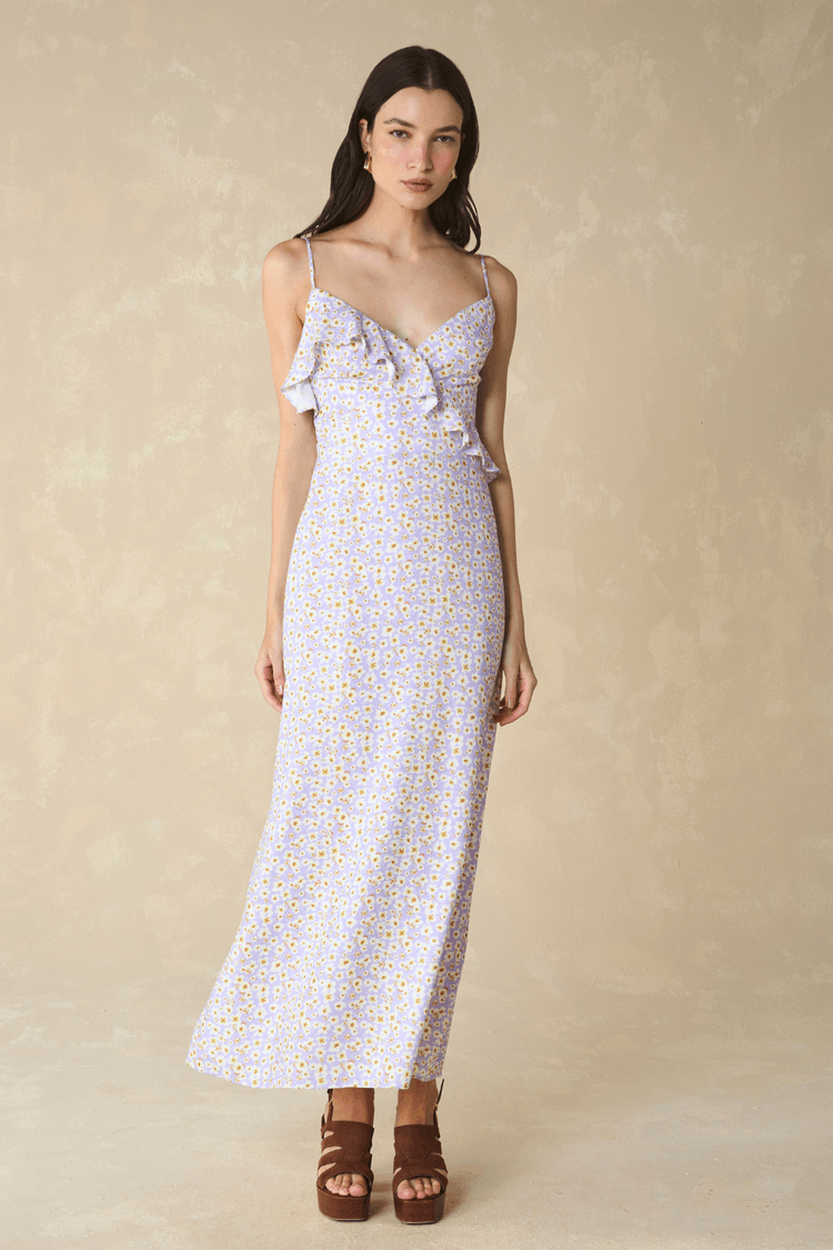 VESTIDO LONGO ESTAMPADO - EST MINI FLORAL PP - EST MINI FLORAL - 350788