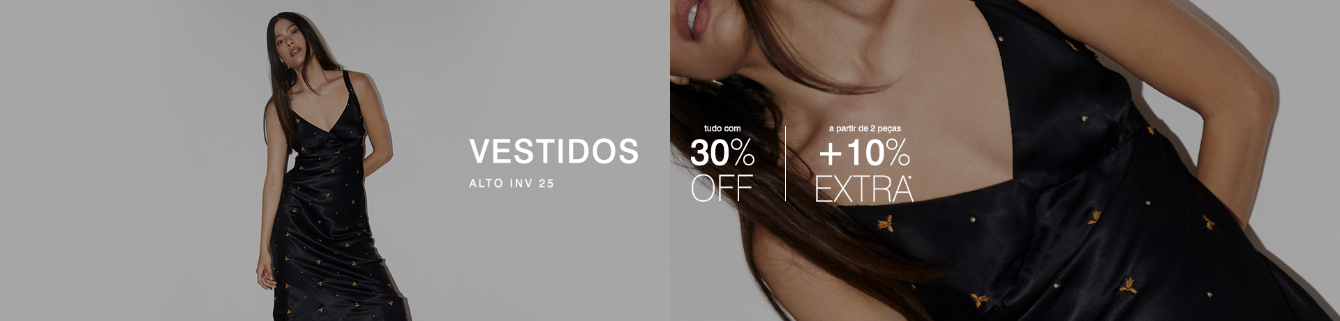 Vestidos - 30% OFF + 10% OFF