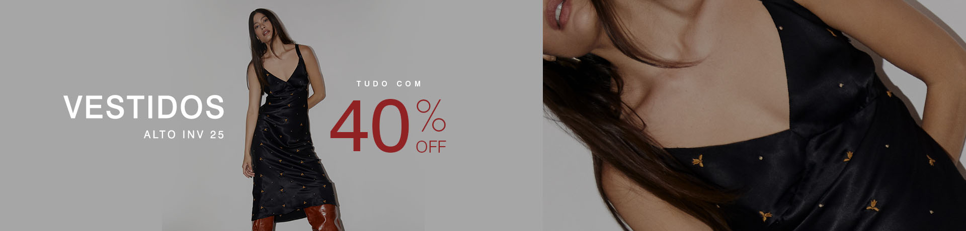 VESTIDO 40%OFF